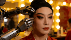 手出名演员黄晓明、智元结合创始人彭志辉（稚